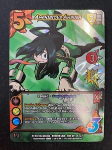Amphibious Ambush (MHA-Q01 P 2/5) My Hero Academia Card Game - Picture 1 of 2