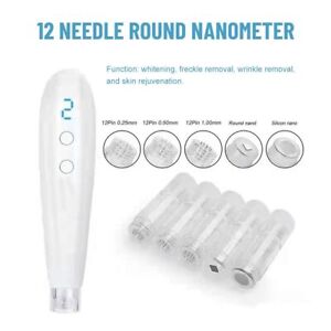 Touch Replaceable 12 Needle Round Nanometer Microneedle Head Shuiguang Needle