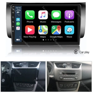 FOR NISSAN SENTRA 2013-2017 GPS CAR RADIO ANDROID 12 STEREO APPLE CARPLAY 2+32G - Picture 1 of 15