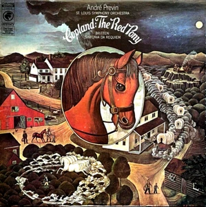 COPLAND "THE RED PONY" PREMIUM QUALITY USED LP (NM/EX) - Picture 1 of 1