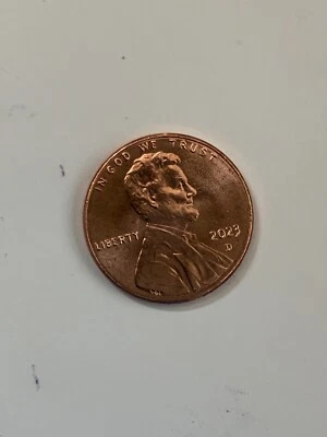 2023 D Lincoln Shield one penny Coin - Image 1 of 2