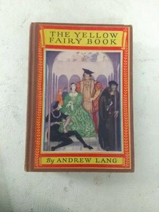 The Yellow Fairy book Arthur Lang 1924 edition Hardcover illustrated by Harbour - Picture 1 of 12