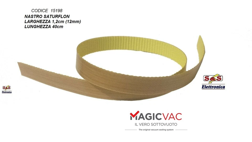 15198 NASTRO SATURFLON PER SOTTOVUOTO MAGIC VAC ELITE EASY LS100 V002PK1