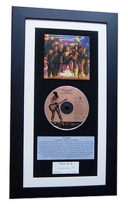 BON JOVI Blaze Of Glory CLASSIC CD Album TOP QUALITY FRAMED+EXPRESS GLOBAL SHIP - Picture 1 of 8