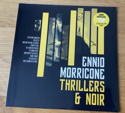 Ennio Morricone Thrillers & Noir Yellow Vinyl LP Limited Edition New & Sealed - Image 1 of 4