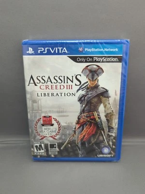 * Assassin's Creed III: Liberation (Sony PlayStation Vita PSVita) Nuevo en caja Foto 1 de 2