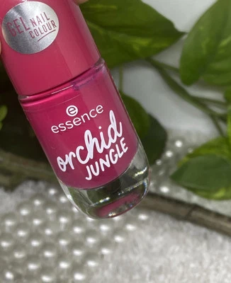 essence Gel Nail Colour Nagellack 12 orchid JUNGLE pink dunkel 8ml *neu* - Bild 1 von 4