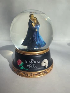 Vintage 1986 Phantom of the Opera Snow Globe San Francisco Music Box Company - Picture 1 of 10