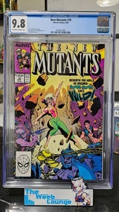New Mutants #79 CGC 9.8 Off White / White Pages Marvel Comics 1989 - Picture 1 of 2