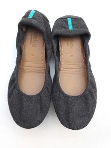 Tieks by Gavrieli Size 6 Vegan Wool Greystone Ballet Flat Women's shoes - Picture 1 of 7