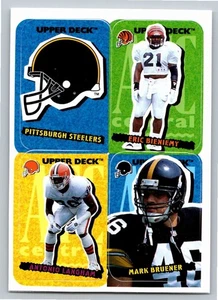 1995 Collector's Choice Update #80 Bieniemy Langham Bruener Stick-Ums Sticker - Picture 1 of 2
