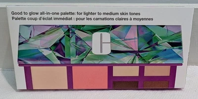Clinique Good to Glow All-in-One Palette for Lighter to Medium Skin Tones NIB - Image 1 of 4