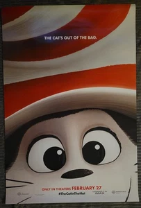 Katze im Hut 2026 Teaser 27x40 DS Original Filmposter doppelseitig NEUWERTIG - Bild 1 von 7