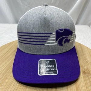 K State Wildcats Hat Adjustable Strap Back Baseball Cap Purple Fantastics KSU - Picture 1 of 8