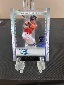 Drew Gilbert 2022 Leaf Trinity Clear RC Foil Platinum Spectrum /25 - Bild 1 von 1