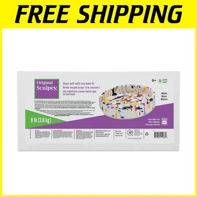 Creative Oven-Bake Polymer Clay - 8 lbs for Modeling, DIY & Holiday Crafts - Image 1 of 4