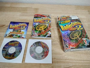 Roller Coaster Tycoon 2 & Wacky Worlds Expansion Pack PC Game - Picture 1 of 3