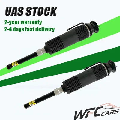 Pair of rear ABC hydraulic shock struts Fit Mercedes W220 CL500 CL600 S55 AMG S5 - Image 1 of 4