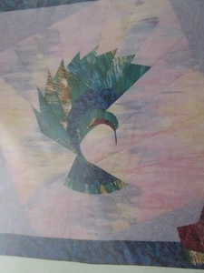 Plantilla de patrón de edredón Hummingbird Delight Nature Designers LTD #MC 101P - Imagen 1 de 3