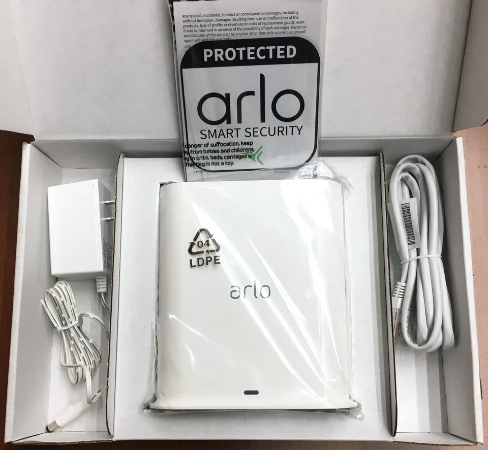 Arlo Pro Smart Hub (VMB4540) Base Station With USB Local Storage CERTI-RFRBSHD - Image 1 of 4