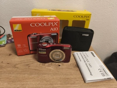 Nikon Coolpix A10 – 16 MP Digitalkamera – Rot – getestet - Bild 1 von 4