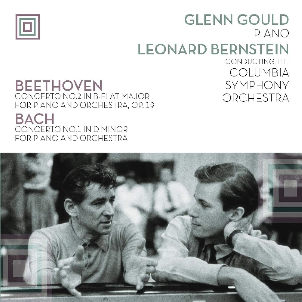 Glenn Gould Plays Beethoven Concerto No.2 and Bach Concerto No.1 (Vinyl) - Image 1 of 1