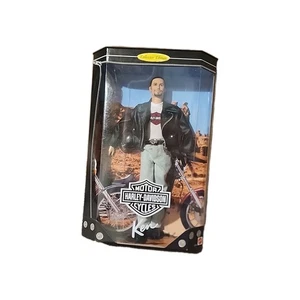 Harley Davidson Biker Ken # 22255 Mattel Barbie 1998 Collector Edition - Bild 1 von 16