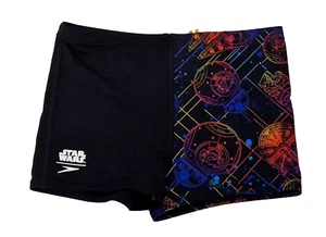 Bañador boxer SPEEDO para niños negro Star Wars cordón talla 10 años G - Imagen 1 de 4