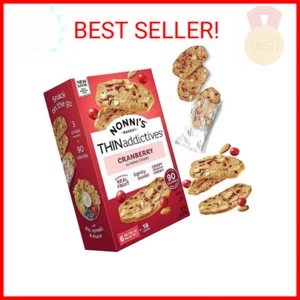 Nonni's, Cranberry Thin addictives, 4.4 Ounce - Picture 1 of 2