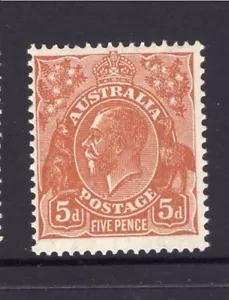 AUSTRALIA SOFÁ KGV PREDECIMAL CON MARCA MUY FINA MNH...................2/10 - Imagen 1 de 2