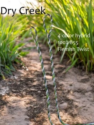 Flemish Twist Bowstring / recurve B55 / PICK STRING LENGTH / "DRY CREEK" $17.95 - Image 1 of 4