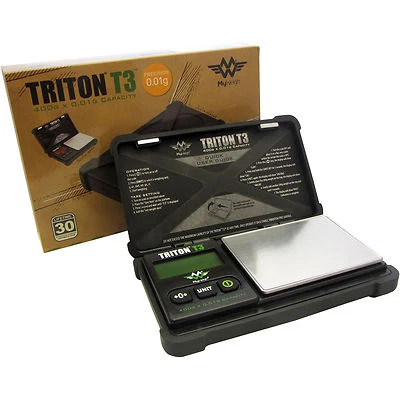 My Weigh Triton T3-400 Feinwaage 400 g x 0,01 g Münzwaage Goldwaage MyWeigh