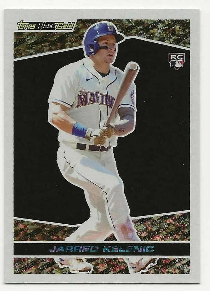2021 Topps Update Black Gold SP Insert BG-8 Jarred Kelenic Mariners RC - Image 1 of 1