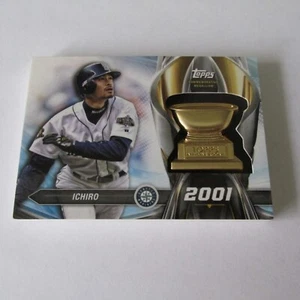 2018 TOPPS ICHIRO SUZUKI 2001 ALL STAR ROOKIE MEDALLION #RCM-1 (See Details) - Picture 1 of 5