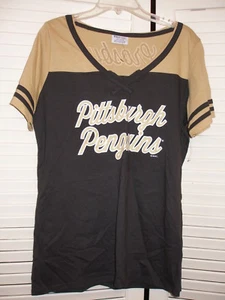 SIDNEY CROSBY SHIRT #87 PITTSBURGH PENGUINS JUNIOR DAMEN SHIRT LG 11/13 NEU  - Bild 1 von 2