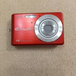 CASIO Digital Camera EXILIM ZOOM Red EX-Z77 RD 7.2MP Optical 3x 2.6inches - Picture 1 of 1