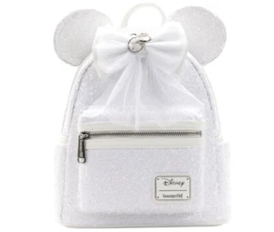 ✅LoungeFly Minnie Mouse Hochzeit Mini Rucksack WDBK2341 BESTÄTIGTE BESTELLUNG!🔥🔥 - Bild 1 von 2