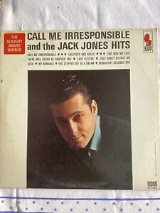 Jack Jones Call Me Irresponsible  KL-1328 Vinyl Record LP