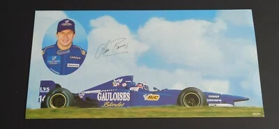 Postcard Olivier Panis JS 45 Prost Gauloises Blondes Grand Prix Brasil 1997 - Image 1 of 4