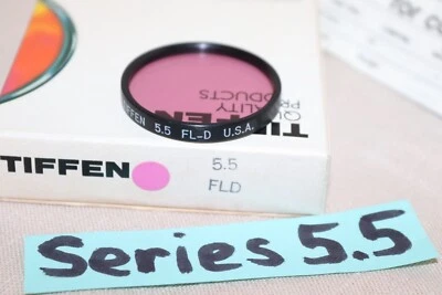 New VTG TIFFEN Series 5.5 FL-D FILTER USA DROP-IN Ser 5.5 FLD f/Leica CL LastOne - Image 1 of 4