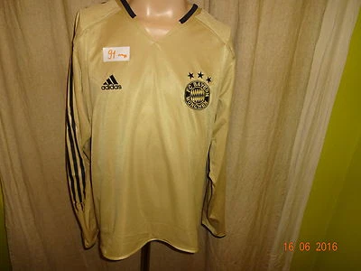 FC Bayern München Adidas Langarm Auswärts Spieler Version Trikot 2004-2006 Gr.XL - Bild 1 von 4