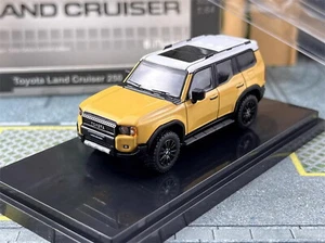 Model1 1/64 Scale Toyota Land Cruiser LC250 Yellow Diecast Car Model Gift NIB - Picture 1 of 5