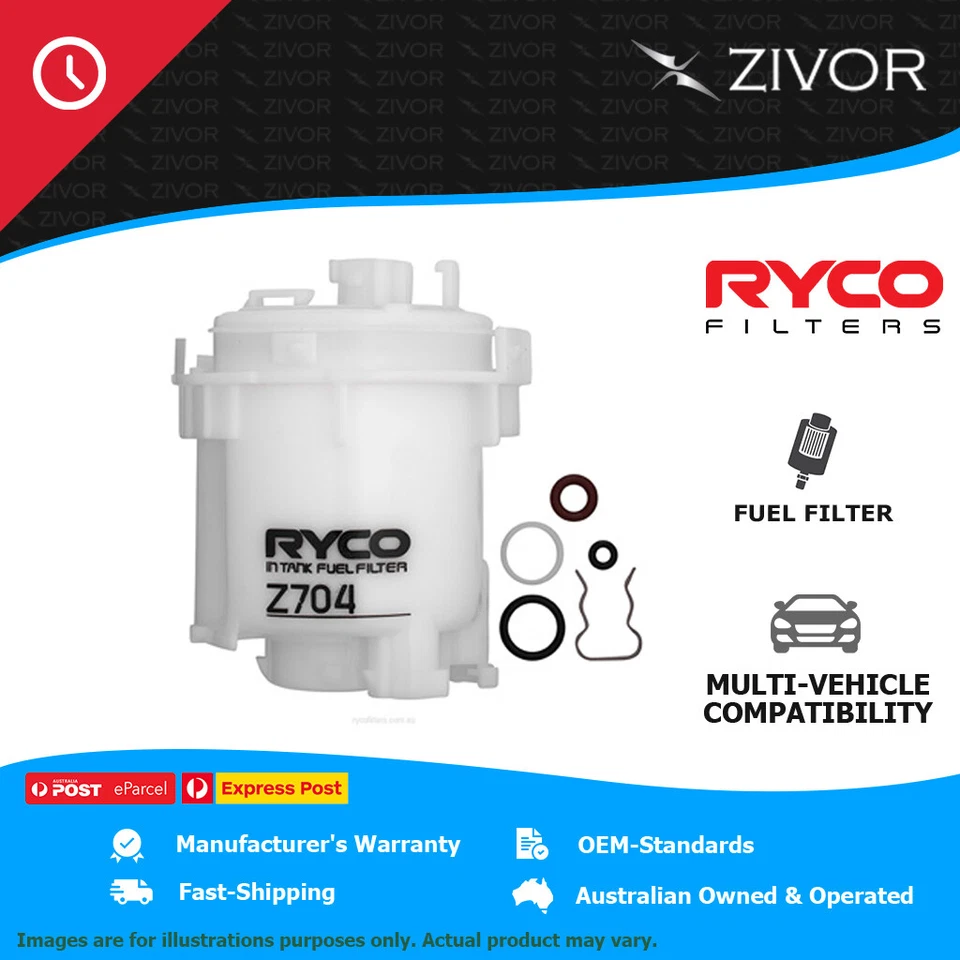 New RYCO Fuel Filter - In tank For HONDA CR-V RD 2.4L K24A1 Z704 - image 1 of 4