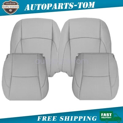 4Pcs For 2007-2012 Lexus ES350 Base Sedan 4-Door Both Side Seat Cover Gray New - Image 1 of 4