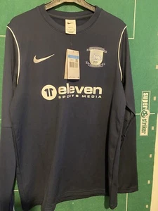 Preston North End Bohrer Top brandneu mit Etikett Herren Medium - Bild 1 von 4