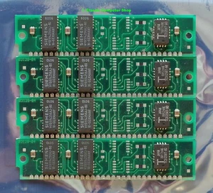 Set 4x DEICO DD0256S9(04)-85 256KB 1MB kit 85ns parity RAM 30-pin SIMM memory - Bild 1 von 2