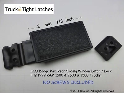 1999 Dodge RAM заднее раздвижное окно защелка - оригинальное оборудование SouthCo защелка - Изображение 1 из 4