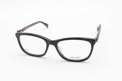 NINE WEST NW5068 001 Polished Black / Tortoise 52-18-135 Frames Flex Hinges X952 - Image 1 of 4