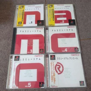 PS1 Namco Museum set of 6 PlayStation NTSC-J Japan import - Picture 1 of 10