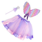 Suit Costume Wing Kids Fancy Girls Fairy Wings Pentagram